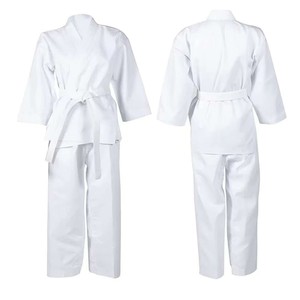 Kimono de Jiu-Jitsu BJJ personnalisé uni, logo brodé sur mesure, 450 GSM, tissage perlé, vêtements d'arts martiaux, fournisseurs en gros, OEM, ODM - Product Image 2