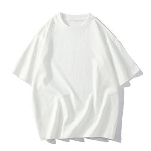 Camiseta holgada de corte cuadrado para hombre, de algodón, estilo casual, transpirable, cuello redondo, manga corta, ideal para verano. - Product Image 3