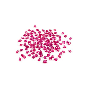 Rubis naturels de Bangkok, ovales calibrés 4x5mm, pierres précieuses facettées naturelles, prêtes à l'emploi pour la création de bijoux - Product Image 3