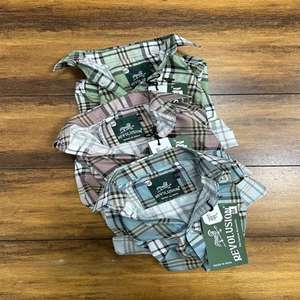 เสื้อเชิ้ตเด็กชายแขนยาวผ้าฝ้ายลายตาราง สวมใส่สบายในชีวิตประจำวัน ผลิตจากผ้าเนื้อนุ่มระบายอากาศได้ดี พร้อมลายคลาสสิกสำหรับชุดเด็ก - Product Image 3