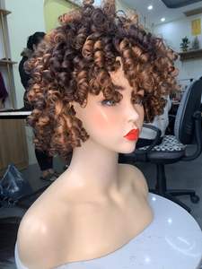 Lot de cheveux humains Remy bouclés et ondulés profonds avec fermeture frontale 13*4 - Product Image 4