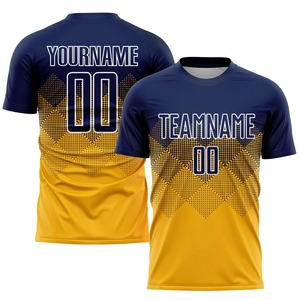 Uniformes de Fútbol Personalizados en Azul Rey, Aqua y Blanco, Sublimados, con Nombre y Número del Equipo, Conjuntos de Camisetas de Fútbol de Manga Corta, Venta al Por Mayor - Product Image 6