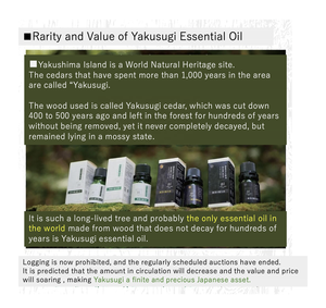 [HECHO en la Isla de Yakushima, Japón] Aceite Esencial de Yakusugi Shingetsu/Luna Nueva 5ml Notas Amaderadas y Frescas - Product Image 4