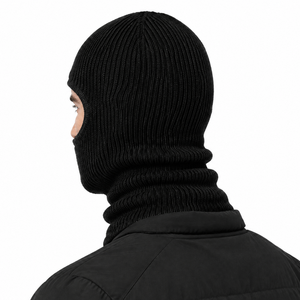 Wholesale Ribbed Knitted Balaclava Winter Face Mask Unisex Stretch Knit Full <b>Head</b> <b>Cover</b> for Outdoor Sports - Product Image 2