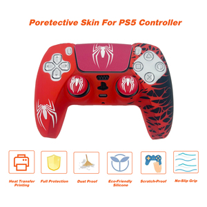Coque de protection en silicone avec impression couleur pour manette de jeu <span class=keywords><strong>PlayStation</strong></span> <span class=keywords><strong>5</strong></span> PS5 DualSense - Product Image 3