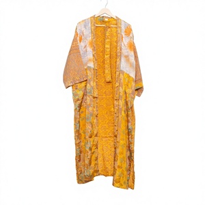 Kimono de seda de lujo hecho a mano, chaqueta larga, bata boho, kimono de boda, bata de dama de honor, ropa de dormir, kimono, pareo de bikini - Product Image 1