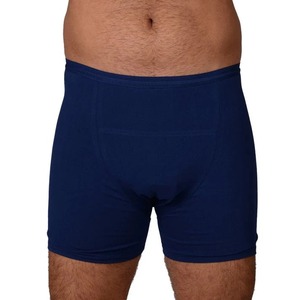 Ready Ship Men's Mid-Rise <b>Boxer</b> Briefs Quick Dry 4-way Stretch Fabric <b>Custom</b> Packaging Breathable Underwear Garment Waist Logo - Product Image 2