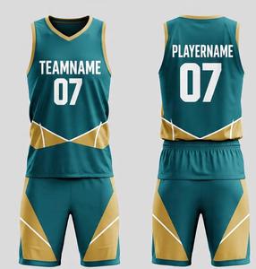 Uniforme de Baloncesto Personalizado Directo de Fábrica para Hombre, Camiseta sin Mangas y Pantalones Cortos, 100% Poliéster, Secado Rápido, para Ropa Deportiva de Verano - Product Image 2