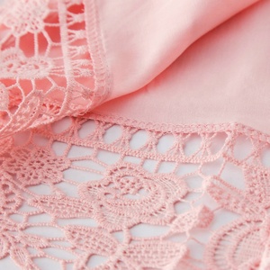 เสื้อคลุมผ้าเรยอนสำหรับเพื่อนเจ้าสาวผ้าลูกไม้แต่งขอบลูกไม้ลายดอกไม้ชุดนอนของผู้หญิง - Product Image 6