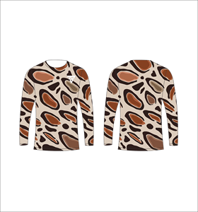 Camiseta de Manga Larga para Hombre, Diseño de Leopardo Amarillo y Negro, Estampado de Guepardo, Cuello Redondo, Estilo Casual, Ropa Deportiva, para Gimnasio y Entrenamiento - Product Image 4