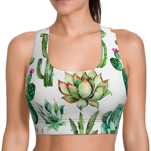 Soutien-gorge de sport ajustable en nylon et élasthanne personnalisé pour femme, idéal pour le fitness, le yoga et la gym - Product Image 5