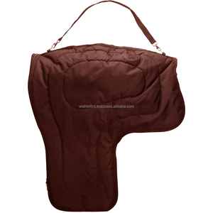 Sillín de caballo de cuero duradero, cómodo sillín ecuestre con estribos para entrenamiento de equitación occidental y aventuras en senderos - Product Image 4