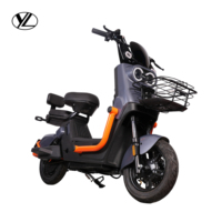 Trottinette à deux roues de style classique avec frein à disque, moteur sans balais, batterie au lithium - Étanche pour les trajets quotidiens