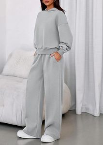 <b>Women's</b> Oversized Hoodie Tracksuit Set Premium <b>Fleece</b> Hoodie <b>Jogger</b> Set For <b>Women</b> <b>Women's</b> Athleisure Hoodie And Sweatpants Set - Product Image 3