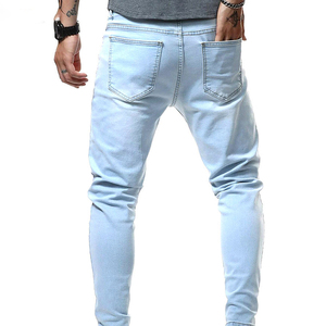 Pantalones Vaqueros de Mezclilla de Color Lavado, Ligeros, de Cintura Media, Estilo Hip Hop, Transpirables, de la Marca ALIROZ INDUSTRY - Product Image 3