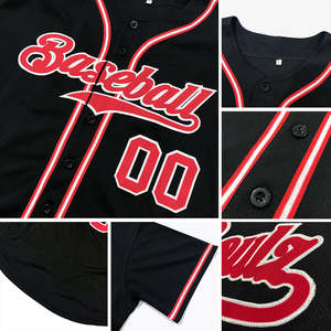 Maillot de baseball personnalisé par sublimation OEM, 100 % polyester, décontracté, avec boutons sur le devant, nom et numéro de l'équipe, vêtements de sport - Product Image 6