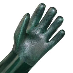 Double Dip Grip Safety Work Gloves Double Dotted Gloves Coated <b>Pvc</b> Knitted Nylon Double Gloves Safety Work Gloves - Product Image 4
