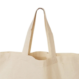 Canvas Cotton Tote <b>Bag</b> Plain Adjustable Woven Washable Size Capacity Short Handle With Hand Carry Custom Logo High Quality - Product Image 4
