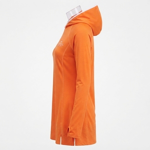 Haut de bain à manches longues pour femme, protection UV, style sportif, prix de gros, coupe modeste - Product Image 5