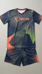 Wholesale Custom Ruby Red <b>Paint</b> Splatter Volleyball Shirt And Shorts <b>Set</b> OEM Lightweight Team Uniform Sublimation Activewear - Product Image 3