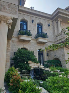 Portail battant décoratif en fer forgé, portail métallique moderne sur mesure pour maison de luxe, villa, centre commercial, appartement, jardin, entrée extérieure - Product Image 3