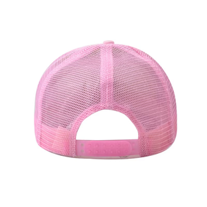 Gorra de béisbol de malla deportiva estampada de moda al por mayor 2026 - Gorra unisex ajustable 100% poliéster personalizada para playa y exteriores - Product Image 3