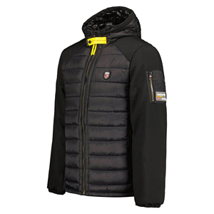 Veste matelassée décontractée pour homme, fermeture éclair, col montant, imperméable, qualité supérieure, activités hivernales en plein air, confort par temps froid, isolation douce, durable - Product Image 2