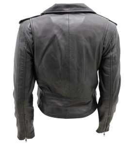 Chaqueta de Cuero para Mujer con Acabado Premium en Piel de Cordero Suave y Flexible, MOQ Disponible para Venta al Por Mayor - Product Image 2