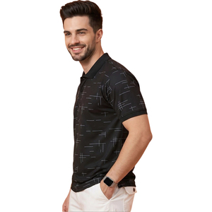 Polo de golf en gros personnalisé avec logo brodé – Polo de sport vierge pour homme, idéal pour le travail et les équipes, haut de gamme, à manches courtes - Product Image 4