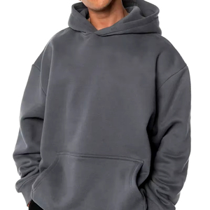Sweat-shirts décontractés personnalisés de haute qualité pour hommes, légers, basiques, en coton mélangé, service OEM, couleur personnalisée, nouveaux sweats-shirts tendance pour hommes - Product Image 4