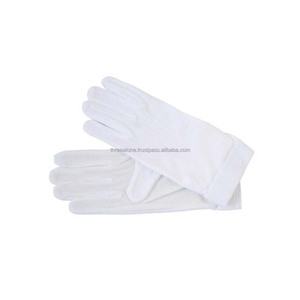 LONG WRIST COTTON BAND GLOVES-Waterproof UV Protection Anti-slip <b>Drum</b> Majors Gauntlet Gloves - Product Image 2