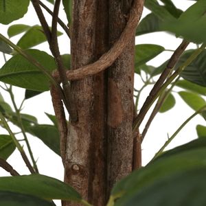 47.2 \ "verde limone artificiale con 3 tronchi realizzati in materiale resistente PP - Product Image 2