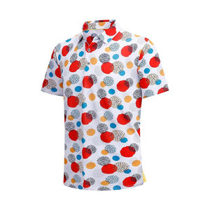 Camiseta Polo Sublimada Personalizada, Elegante, para Hombre, de Golf, Manga Corta, Tejida en Poliéster, Cómoda, Transpirable y de Secado Rápido - Product Image 4