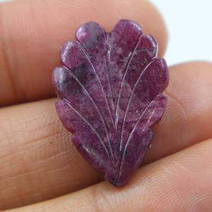 Rubí Rojo Natural Tallado en Cabujón, Gema de Rubí Tallada a Mano, Piedra Suelta Lisa, Proveedor Mayorista de Piedras para Joyería - Product Image 2