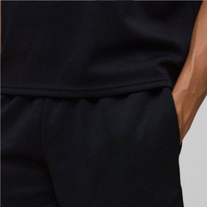 Camiseta de Hombre de 270 Gramos, Negra, Corte Holgado, Cuello Redondo, Manga Corta, Oversize, de Algodón, Estilo Casual y Urbano - Product Image 3
