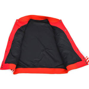 Veste universitaire unisexe personnalisée en laine à col montant, légère et de haute qualité, style décontracté, avec logo personnalisé, vierge - Product Image 6