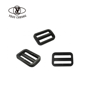 YEOU CHERNG Black Plastic Strap Adjuster Rectangle Buckle for Backpack Bag Webbing <b>Sewing</b> Trim - Product Image 5