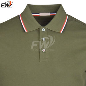 เสื้อโปโลชายแบบใหม่ขายดี OEM พร้อมกระดุมด้านหน้าสไตล์เฮนลีย์ ผ้าแห้งเร็วและป้องกันกลิ่น - Product Image 3