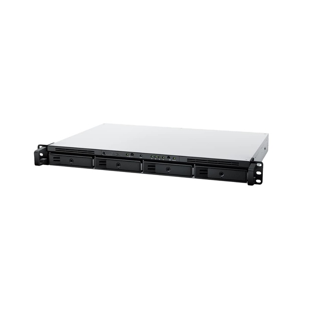 2 Bay Rack NAS Storage Server RS422 Dual 1GbE LAN 600MB/s Read Speed Business Backup Solution Made China Not for Resale Used