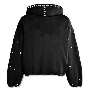 Sudadera con capucha brillante, gruesa y extragrande, ropa personalizada para compradores de boutiques estadounidenses, logotipo personalizado - Product Image 2