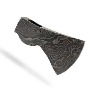 Tête de hache en acier Damas forgée à la main, tête de hache de montagne, tête de hache de chasse en acier Damas faite sur mesure pour l'extérieur - Product Image 2