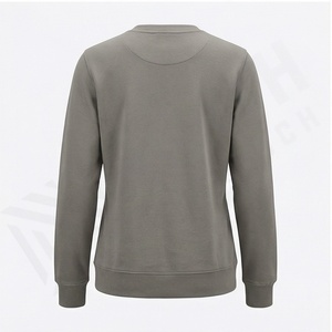 Invierno manga larga hombres pulóver camisa cuadrado Color sólido hombres pulóver fabricación personalizada estilo clásico tela hombres sudadera - Product Image 3