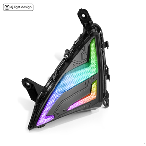 Sistema de Iluminación LED para Motocicletas, Luces Intermitentes Clásicas de 2 Lentes, Modelo AJ6-TULS, Yamaha Cygnusx, Venta al por Mayor, AJ LIGHT DESIGN - Product Image 2
