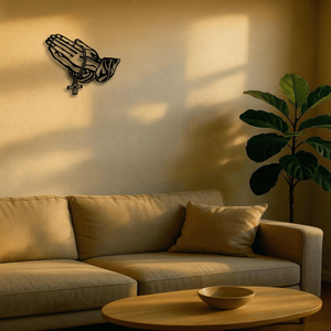 CIFbuy Cruz de Pared Gótica de Hierro Negro, Decoración de Pared en Tendencia en TikTok, Servicio de Recogida - Product Image 1