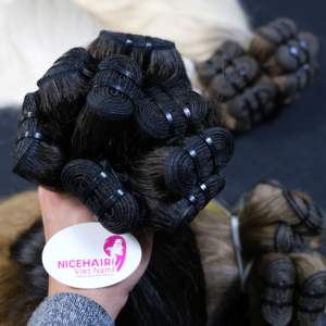 Cabello Remy Vietnamita de Doble Trama, 100 gramos/pieza, Trama de Piel, 100% Cabello Humano, Sin Sintético, Precio al por Mayor - Product Image 3