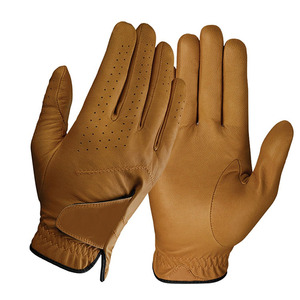 Guantes de golf deportivos de dedo completo, edición premium, venta directa de fábrica, hechos a medida, de cuero Cabretta, para unisex. - Product Image 6