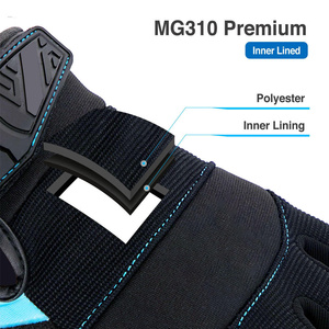 Gants mécaniques en cuir synthétique de qualité supérieure Amara, résistants à la chaleur, protection des mains, vente en gros, logo personnalisé - Product Image 4