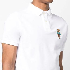 Polo pour homme 100 % coton personnalisé, respirant, tricoté, confortable, décontracté, avec logo brodé, haute qualité - Product Image 4