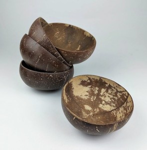 Tazón de Cáscara de Coco Premium Hecho a Mano, Tazón Ecológico para Comer, para el Hogar, Cocina, Restaurante y Hotel, Suministro a Nivel Mundial - Product Image 2