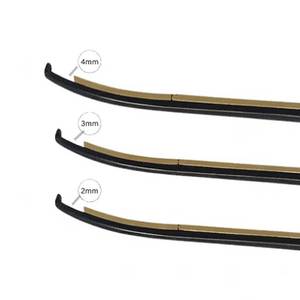 Kerrison Rongeur 2-4mm Bite 40, Manche de 8 pouces, Acier inoxydable allemand, Instrument chirurgical orthopédique pour la colonne vertébrale, Certifié CE Classe II - Product Image 5